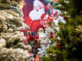 تصاویر; خرید کریسمس در تهران