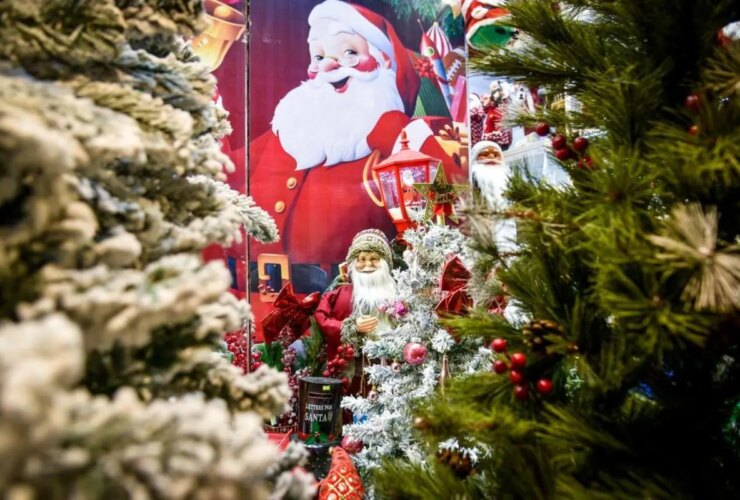 تصاویر; خرید کریسمس در تهران