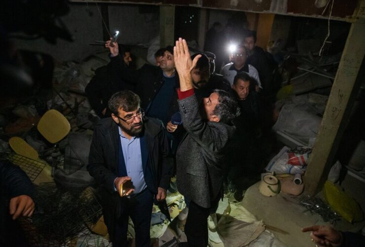 حفاری غیرمجاز زیر بازار بزرگ تهران