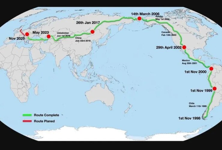 بازگشت به خانه بعد از 27 سال / ماجرای عجیب قدم زدن در سراسر جهان 22 14