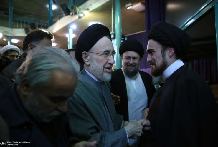 تصاویر; خاتمی و ناطق نوری در مراسم ختم صالحی منش در حسینیه جماران 15 تصاویر; خاتمی و ناطق نوری در مراسم ختم صالحی منش در حسینیه جماران