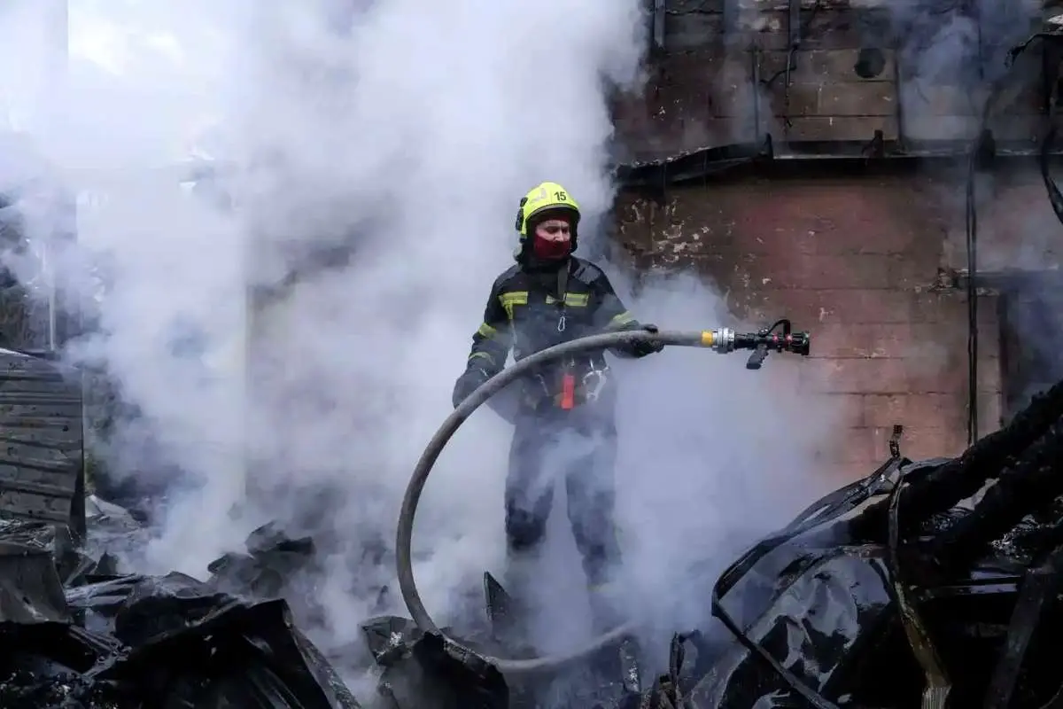 تصاویر; خسارات حملات موشکی و پهپادی روسیه به کیف