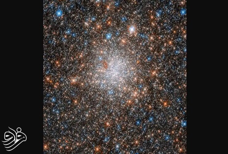 درخشش خیره کننده یک خوشه ستاره ای کروی در عکس روز ناسا