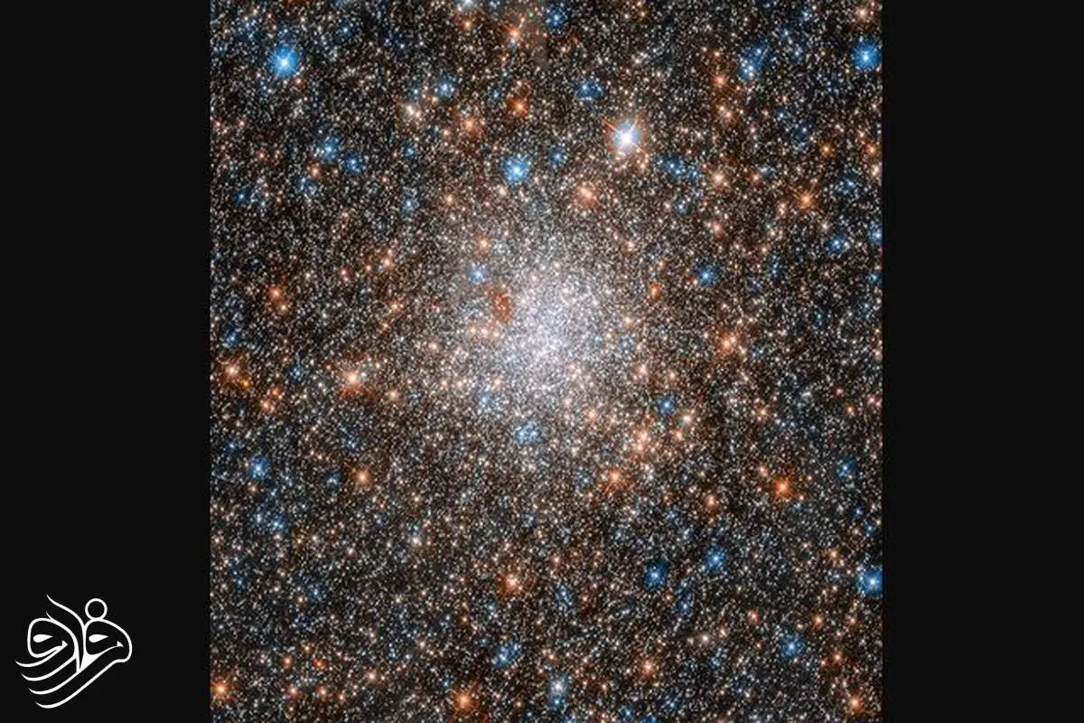 درخشش خیره کننده یک خوشه ستاره ای کروی در عکس روز ناسا