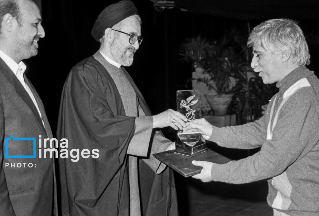 بهرام بیضایی و سید محمد خاتمی، 1370/عکس 1 بهرام بیضایی و سید محمد خاتمی، 1370/عکس