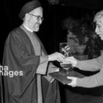 بهرام بیضایی و سید محمد خاتمی، 1370/عکس