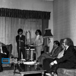 عکس های کمتر دیده شده در خانه هنرمندان سینما از دهه سوم زندگی بهرام بیضایی / 53 سال پیش