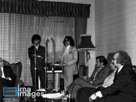 عکس های کمتر دیده شده در خانه هنرمندان سینما از دهه سوم زندگی بهرام بیضایی / 53 سال پیش