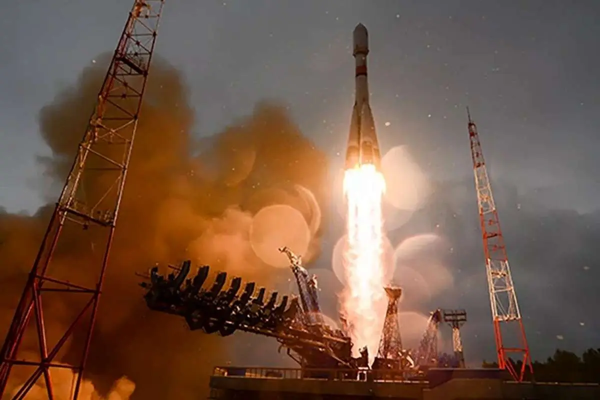 تصاویر پرتاب ماهواره های ایرانی با ماهواره بر سایوز 1 تصاویر پرتاب ماهواره های ایرانی با ماهواره بر سایوز