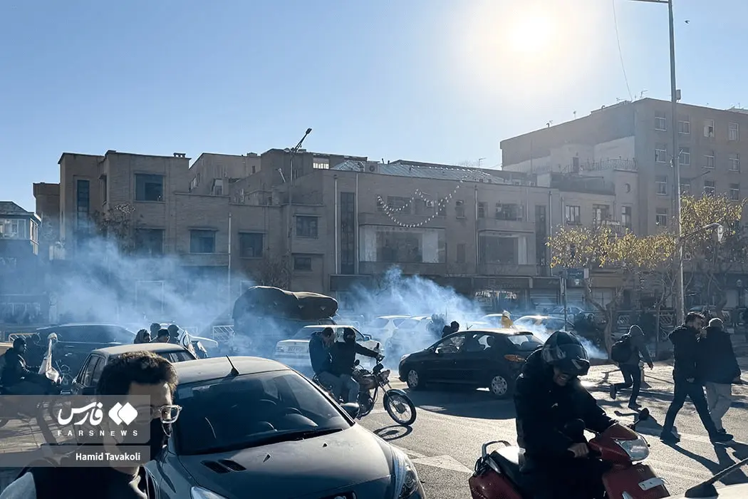 گزارش تصویری از تجمع امروز در خیابان لاله زار و مرکز تهران 6 7