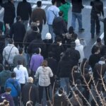 گزارش تصویری از تجمع امروز در خیابان لاله زار و مرکز تهران