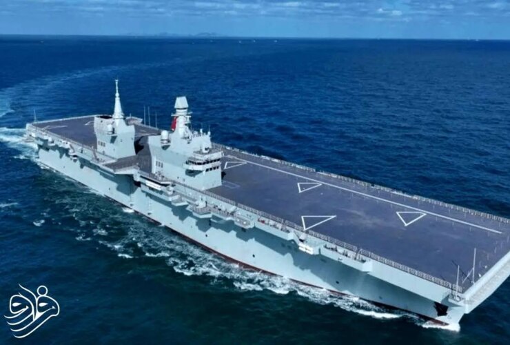 رونمایی از کشتی پهپاد مرموز چین