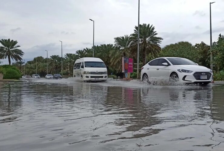 2 سال باران کیش در 2 روز آمد!