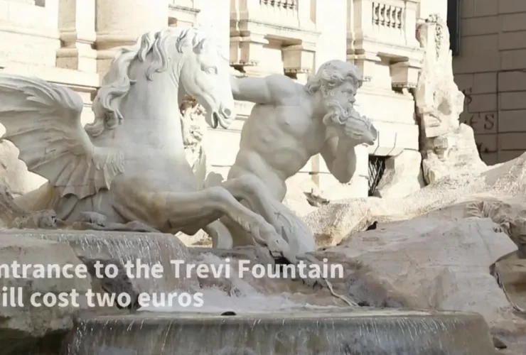 6.5 میلیون یورو کار فواره در رم