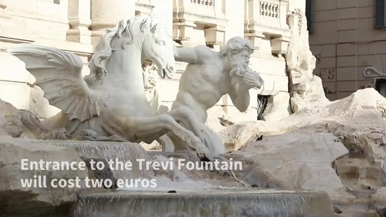 6.5 میلیون یورو کار فواره در رم