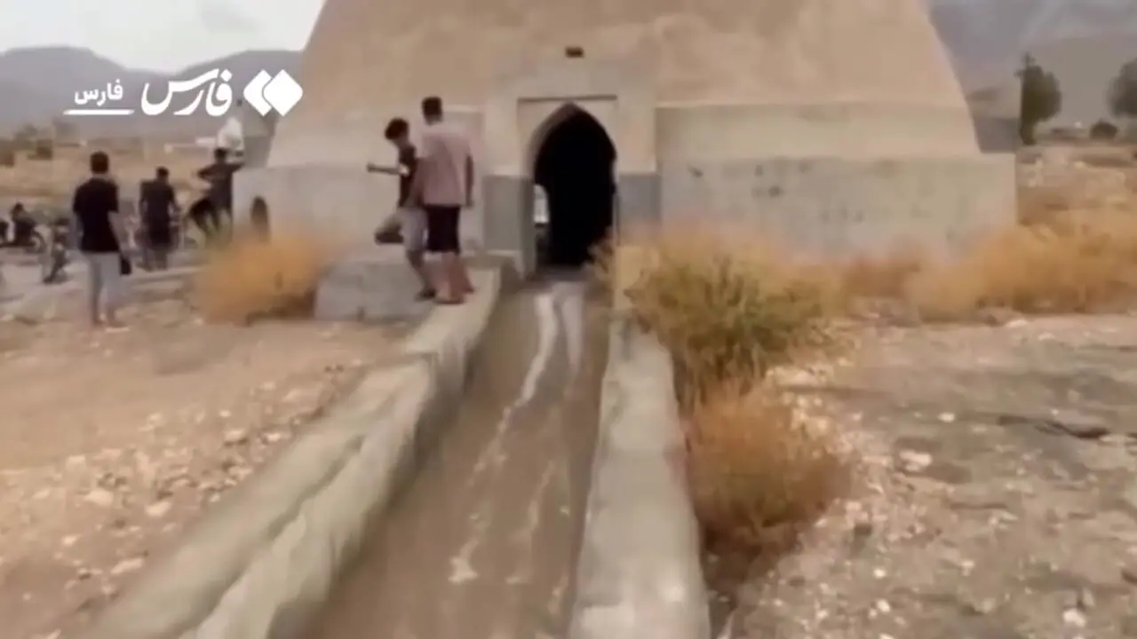 آب انبارهای جنوب فارس پر از آب 1 آب انبارهای جنوب فارس پر از آب