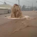 آبگرفتگی شبکه های فاضلاب کالیفرنیا پس از سیل