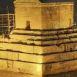 آرامگاه کوروش زیر برف