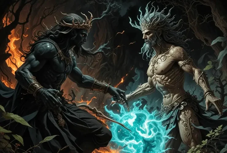 آنگرمینو و سپتامینو؛ داستان تضاد خیر و شر در اساطیر ایران باستان