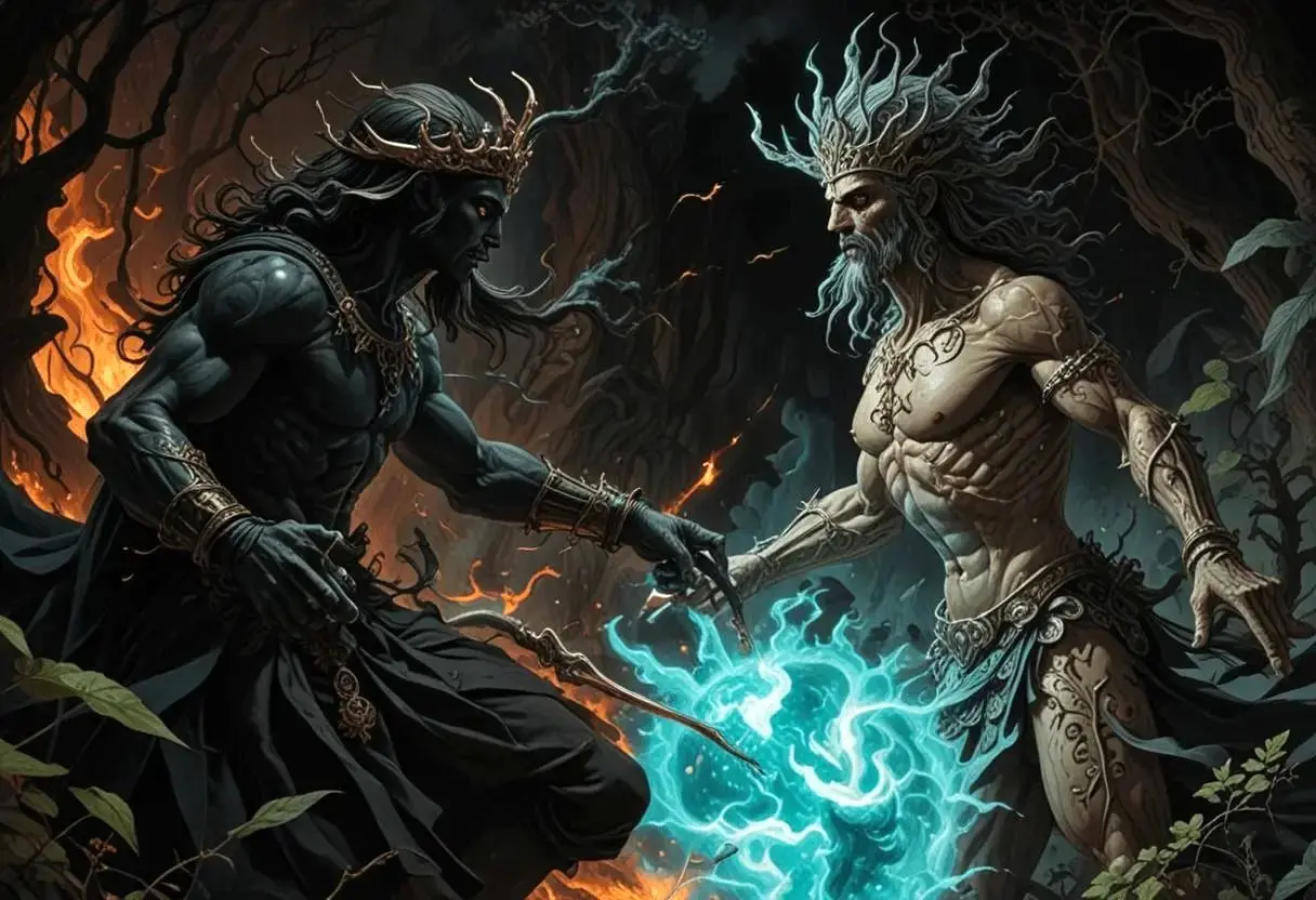 آنگرمینو و سپتامینو؛ داستان تضاد خیر و شر در اساطیر ایران باستان