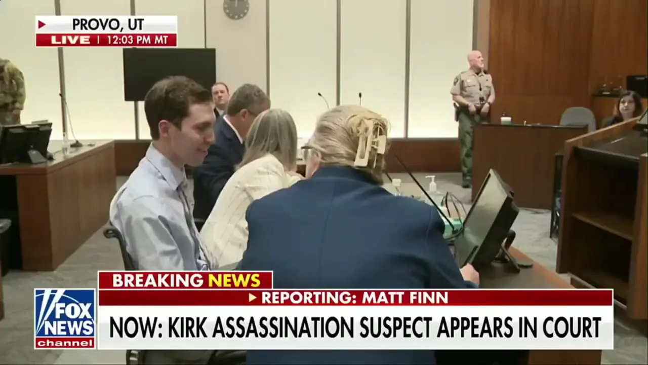 اولین محاکمه قاتل چارلی کرک 1 اولین محاکمه قاتل چارلی کرک