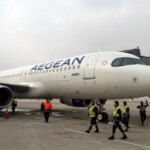 اولین هواپیمای اروپایی پس از 35 سال در فرودگاه بغداد به زمین نشست