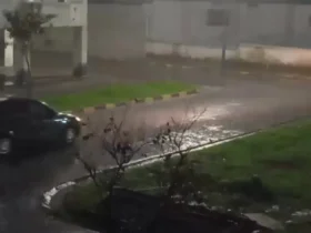 بارش شدید باران در انزلی