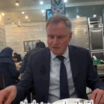 بازدید کاردار سفارت آلمان در تهران؛ از راه رفتن در بازار تا خوردن تکین