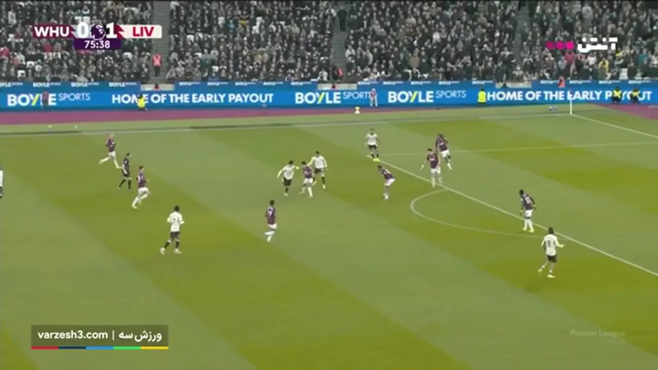 برای دیدن؛ خلاصه بازی وستهام 0 - لیورپول 2