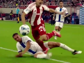 برای دیدن؛ طارمی در دقیقه 19 برای المپیاکوس مقابل کیفیسیاس گلزنی کرد.