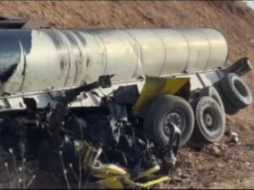 برخورد پراید 4 پا و 2 تریلر در ارومیه