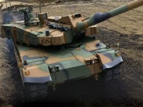 تانک های کره جنوبی مجهز به قفس ضد هواپیماهای بدون سرنشین هستند