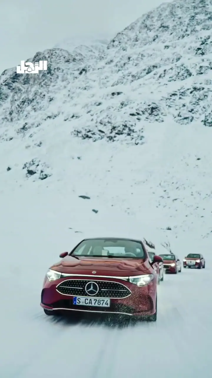 تبلیغ خلاقانه مرسدس بنز برای کریسمس