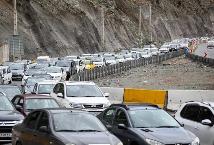 ترافیک سنگین در محورهای فیروزکوه، چالوس و هراز 36 ترافیک سنگین در محورهای فیروزکوه، چالوس و هراز