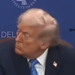 ترامپ در نشست توافقنامه صلح کنگو و رواندا چرت می زند