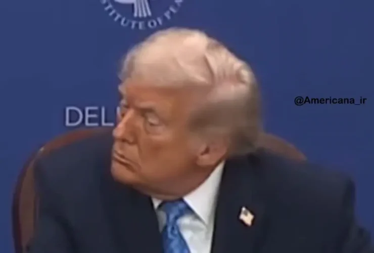 ترامپ در نشست توافقنامه صلح کنگو و رواندا چرت می زند