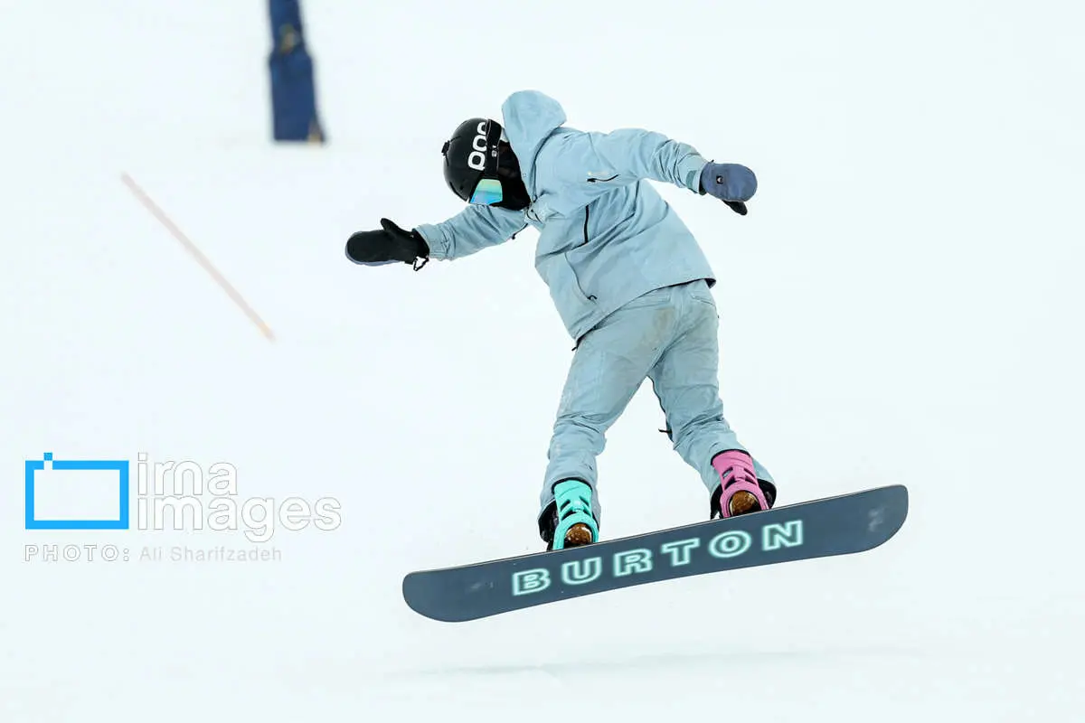 تصاویر; افتتاح پیست اسکی