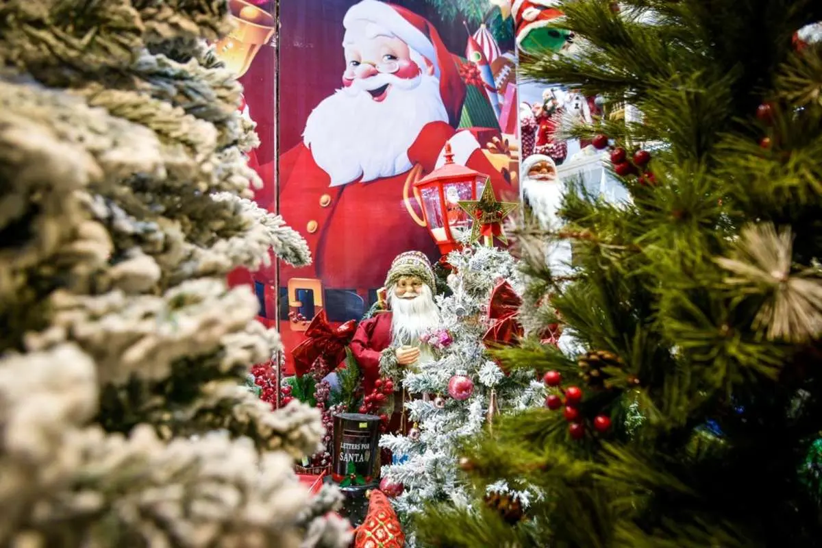 تصاویر; خرید کریسمس در تهران