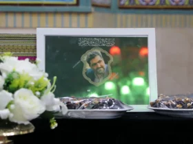 تصاویر; متن و حواشی مراسم یادبود فرزند کاظم صدیقی در ازگل