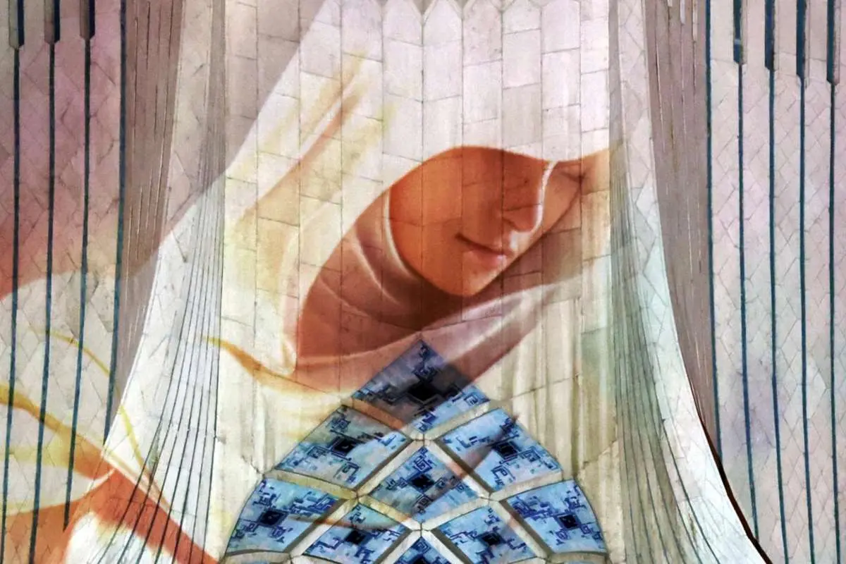 تصاویر; چهره مادری برج آزادی