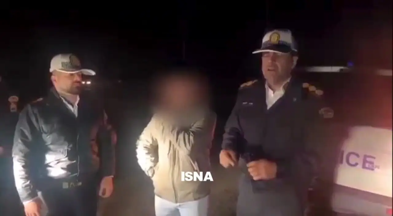 توقیف کامیون ولوو 10 چرخ با راننده 17 ساله