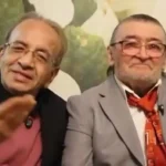 تولد ۷۵ سالگی رضا رویگیری در کنار جمعی از اهالی هنر