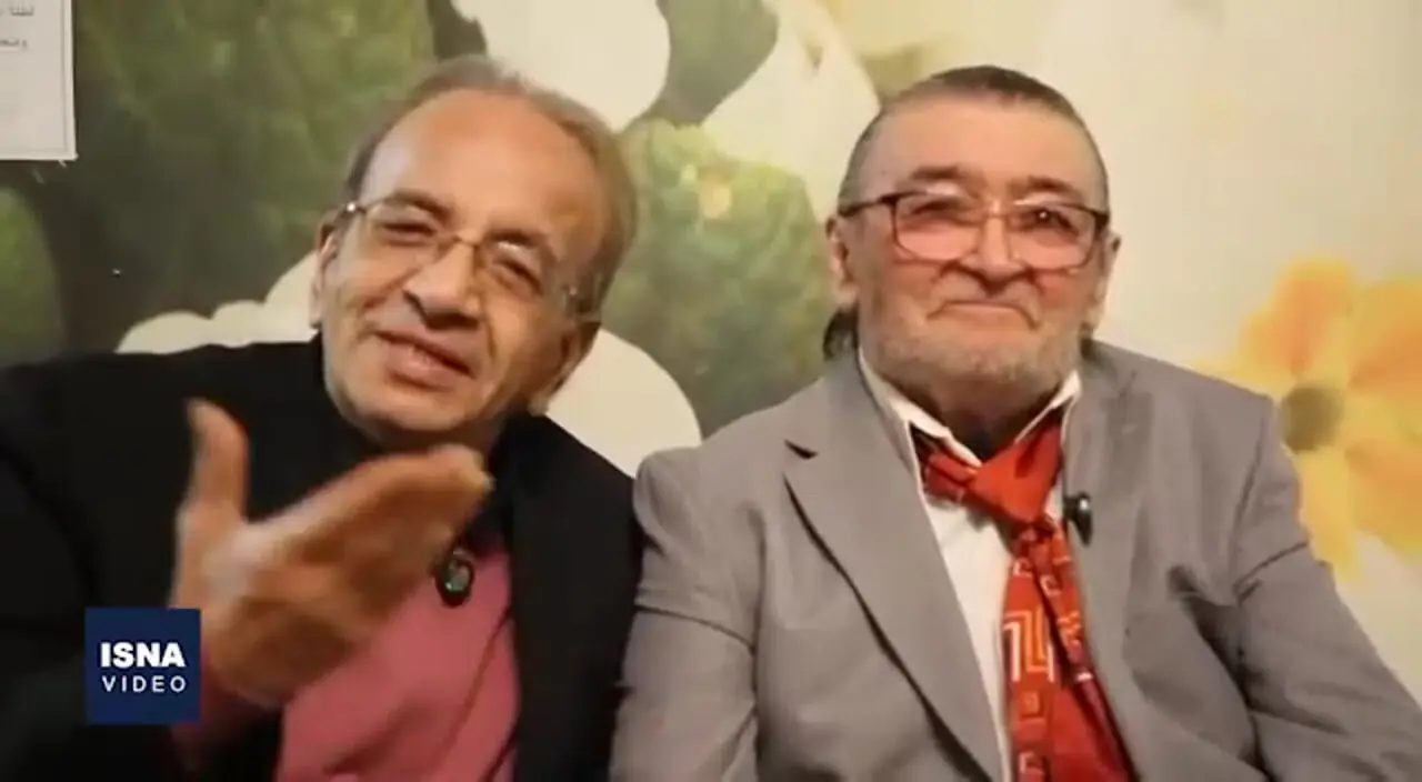 تولد ۷۵ سالگی رضا رویگیری در کنار جمعی از اهالی هنر