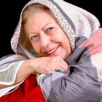 ثریا قاسمی در مراسم ازدواجش; سال 1349