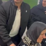 حسن رنگرز و مادرش در کربلای معلی