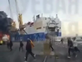 حمله به کشتی باری ترکیه در دریای سیاه