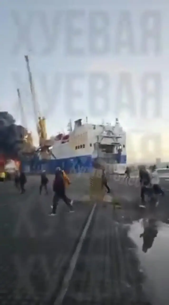 حمله به کشتی باری ترکیه در دریای سیاه