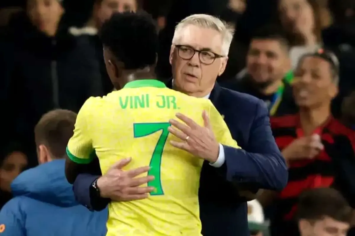 خبر بد از آنچلوتی به نیمار و وینیسیوس