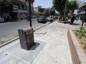خبرساز سطل زباله در جنوب تهران