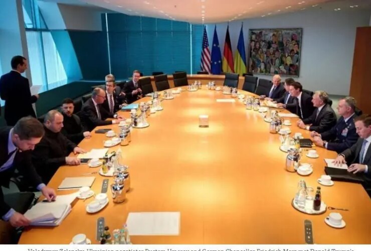 دور دوم مذاکرات صلح اوکراین در برلین آغاز شد 13 دور دوم مذاکرات صلح اوکراین در برلین آغاز شد